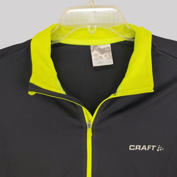 Craft Long Sleeve Half-Zip Athletic Shirt Mens XXL - Picture 4 of 9